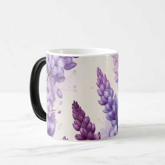 Bloemen ontwerpen mooie mokken (Voorkant links)