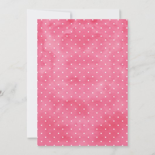 Bloemen onze kleine herten verjaardagsfeestje uitn kaart (Achterkant)