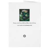 Bloemen (ook bekend als Rozen) door William Merrit (Achterkant)