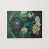 Bloemen (ook bekend als Rozen) door William Merrit Legpuzzel (Horizontaal)