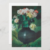 Bloemen (ook bekend als Rozen) van William Merritt (Voorkant / Achterkant)