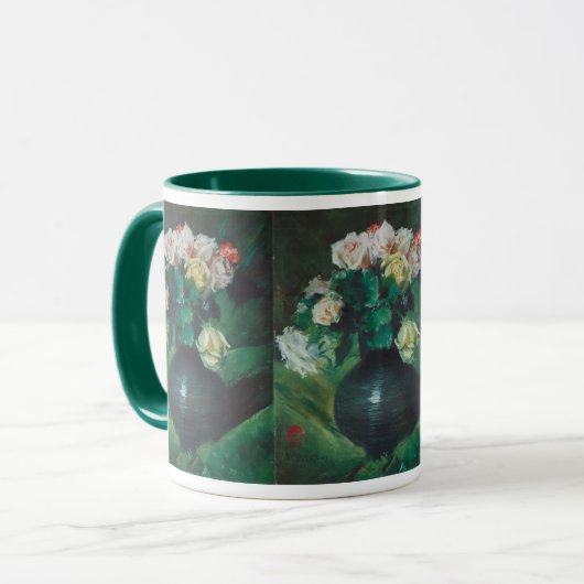 Bloemen (ook bekend als Rozen) van William Merritt Mok (Voorkant links)