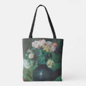 Bloemen (ook bekend als Rozen) van William Merritt Tote Bag (Achterkant)