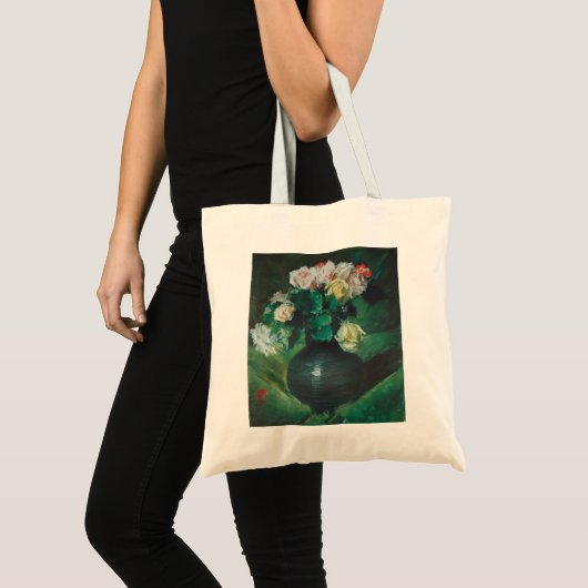 Bloemen (ook bekend als Rozen) van William Merritt Tote Bag (Voorkant (product))
