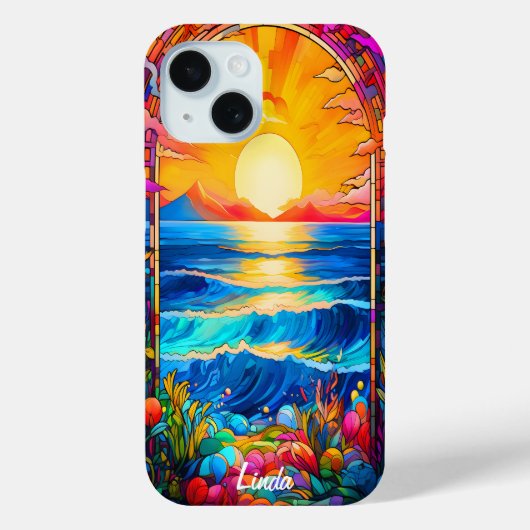 Bloemen op Arch Hoesje-Mate Case-Mate iPhone Case (Achterkant)