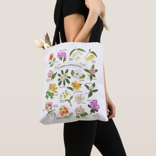 Bloemen op de Filipijnen Tote Bag (Dichtbij)