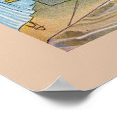 Bloemen op de foto van Carl Larsson Poster (Hoek)