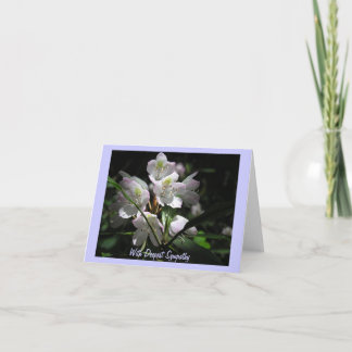 Bloemen op de Kaart van de Sympathie