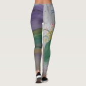 Bloemen op de Leggings van het venster (Achterkant)
