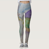 Bloemen op de Leggings van het venster (Voorkant)