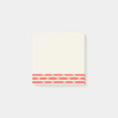 Bloemen op de strepen Post-it® notes (Voorkant)