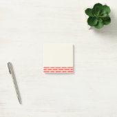 Bloemen op de strepen Post-it® notes (Kantoor)