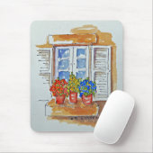 Bloemen op de Windows Mousepad Muismat (Met muis)