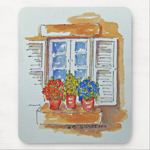 Bloemen op de Windows Mousepad Muismat