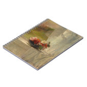 Bloemen op een Notitieboek van de Ledge van het Ve (Linkerzijde)