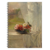 Bloemen op een Notitieboek van de Ledge van het Ve (Voorkant)