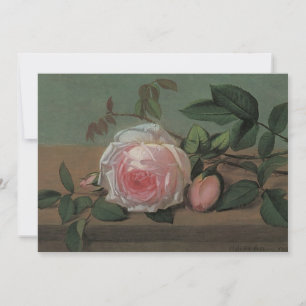 Bloemen op een richel van Ottesen, Vrijgezellenfee Kaart