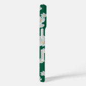 Bloemen op groen Case-Mate iPhone case (Achterkant / Rechts)