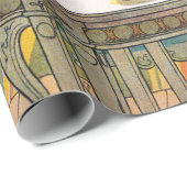 Bloemen op het ramen door Carl Larsson Cadeaupapier (Rol Hoek)