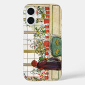 Bloemen op het ramen door Carl Larsson Case-Mate iPhone Case (Achterkant)