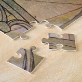 Bloemen op het ramen door Carl Larsson Legpuzzel (Zijkant)