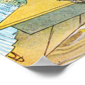 Bloemen op het ramen door Carl Larsson Poster (Hoek)