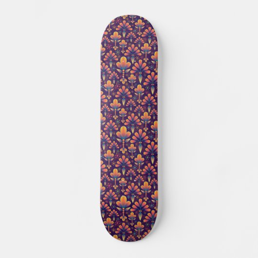 bloemen op het skateboard van bloom (Voorkant)