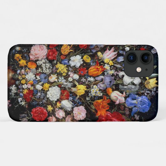 Bloemen op het Woodenschip Jan Brueghel de Ouder Case-Mate iPhone Case (Achterkant (horizontaal))
