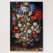 Bloemen op het Woodenschip Jan Brueghel de Ouder Legpuzzel (Verticaal)