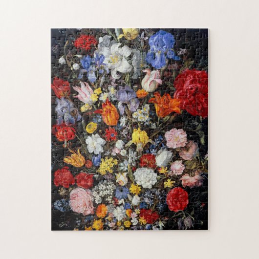 Bloemen op het Woodenschip Jan Brueghel de Ouder Legpuzzel (Verticaal)