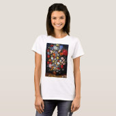 Bloemen op het Woodenschip Jan Brueghel de Ouder T-shirt (Voorkant volledig)