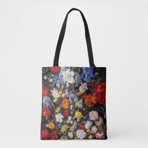 Bloemen op het Woodenschip Jan Brueghel de Ouder Tote Bag