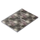 Bloemen op Natuur van Antiek stoelen Notitieboek (Linkerzijde)