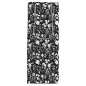 Bloemen op net 01.bx4 Black BG Wijn Cadeautas (Voorkant)