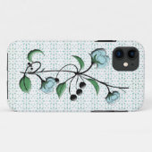 Bloemen op oogje Case-Mate iPhone case (Achterkant (horizontaal))