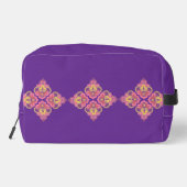 Bloemen op Paars Toilettasje (Achterkant)