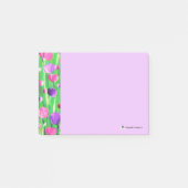 Bloemen op parade post-it® notes (Voorkant)