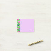 Bloemen op parade post-it® notes (Op bureau)