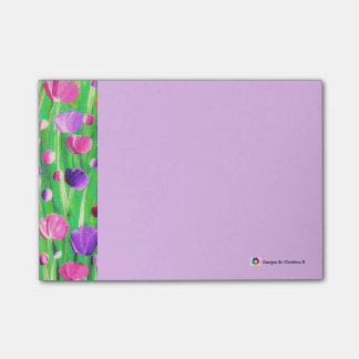Bloemen op parade post-it® notes