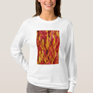 Bloemen op praalwagen ter viering van Koninginneda T-shirt