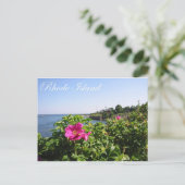 Bloemen op Rhode Island Briefkaart (Staand voorkant)