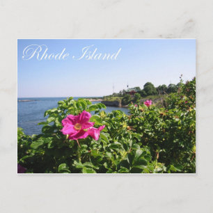 Bloemen op Rhode Island Briefkaart