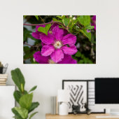 Bloemen op Robinette's Apple Haus & Gift Barn Poster (Thuiskantoor)
