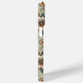 Bloemen op salie Case-Mate iPhone case (Achterkant / Rechts)