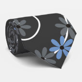 Bloemen op spiraalvormige Stropdassen (Opgerold)