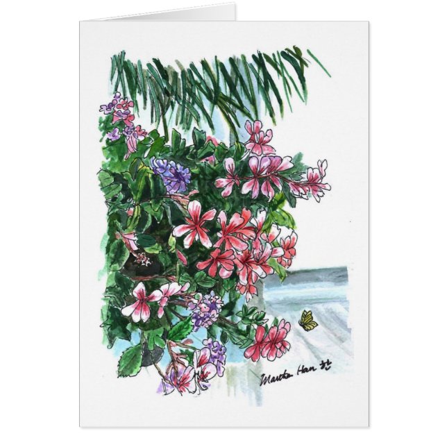 Bloemen op straat (Voorkant)