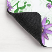 Bloemen op wijnstok Mousepad Muismat (Hoek)