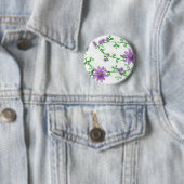 Bloemen op wijnstokken Button (In situ)