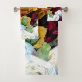 Bloemen op zomerdag bad handdoek (Insitu)