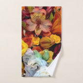 Bloemen op zomerdag bad handdoek (Handdoek)